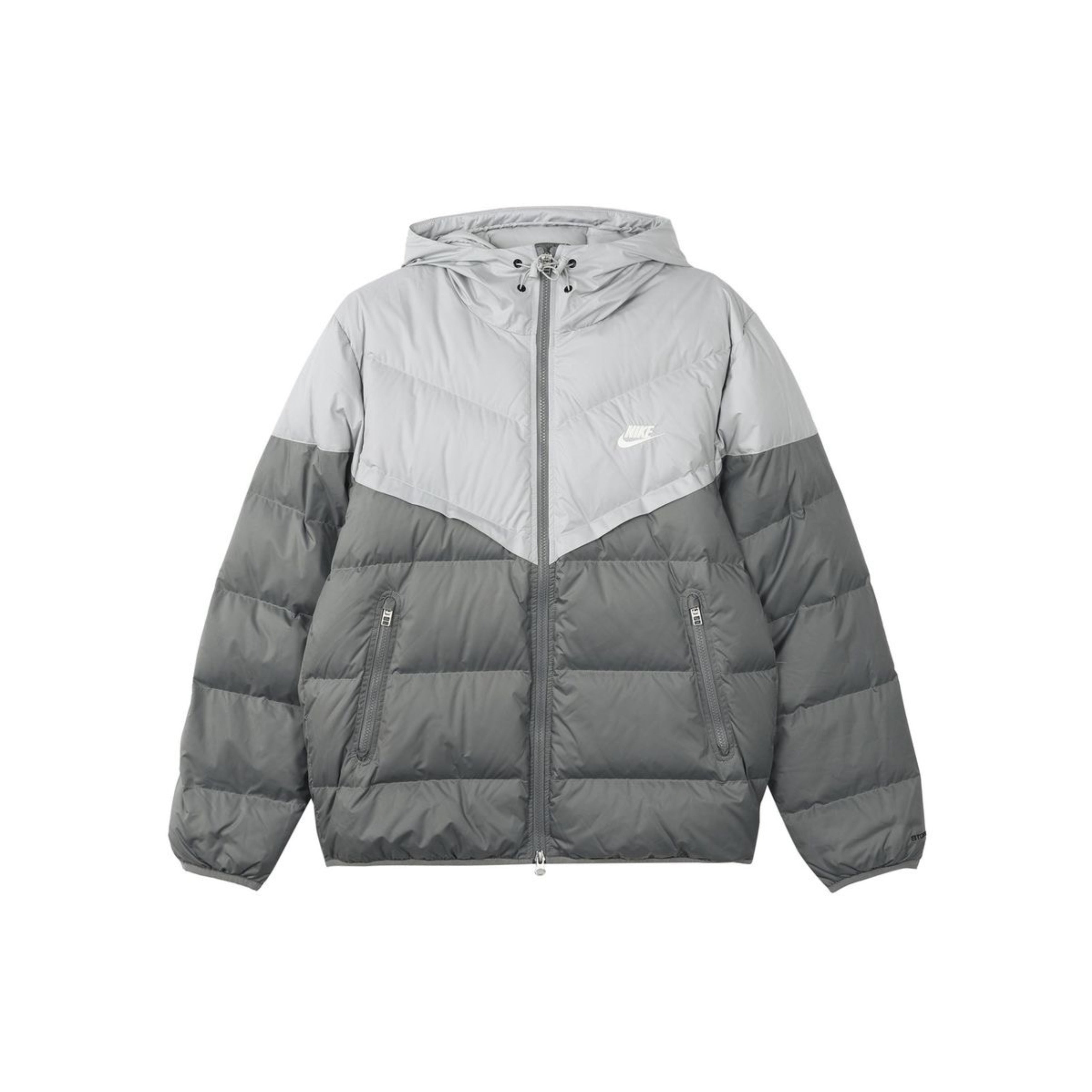 Grey Windrunner Storm-FIT Hooded Puffer ᵛᵉⁿᵈᵒʳ
